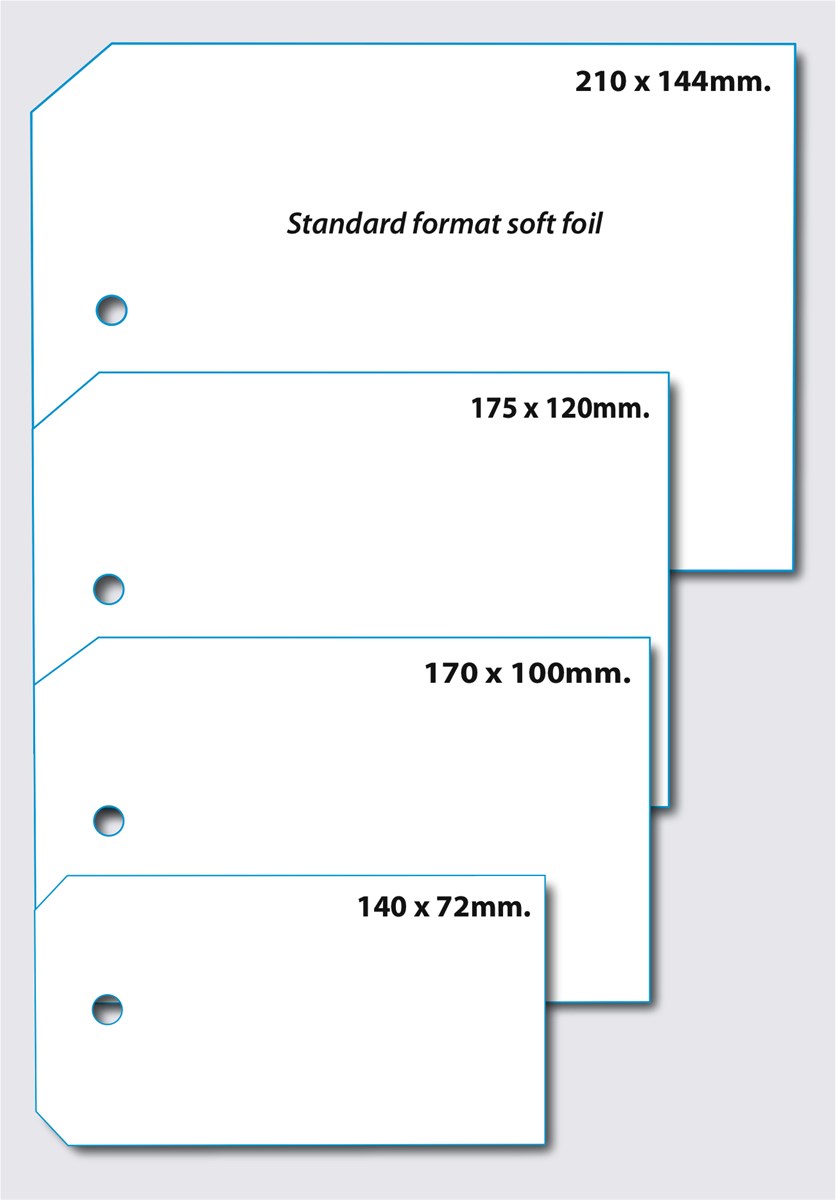 Standard format soft foil
